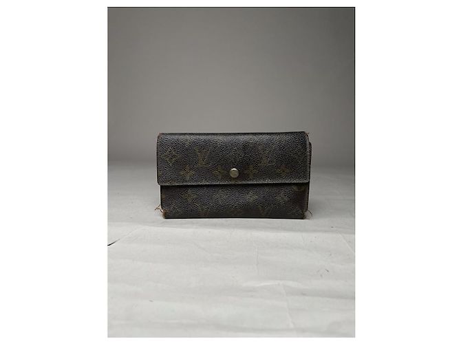Louis Vuitton Iris braune Lederbörse - Ansicht 2