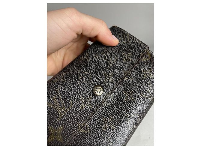 Louis Vuitton Iris braune Lederbörse - Ansicht 5