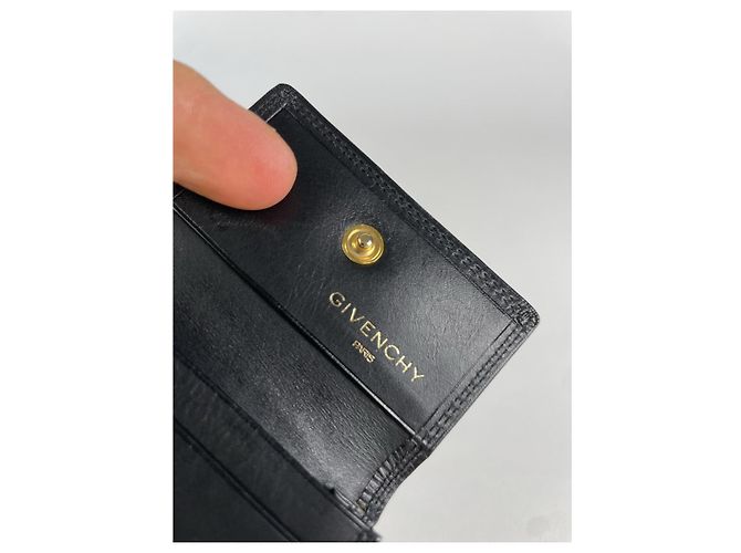 Schwarze Lederhandtasche von Givenchy - Ansicht 4