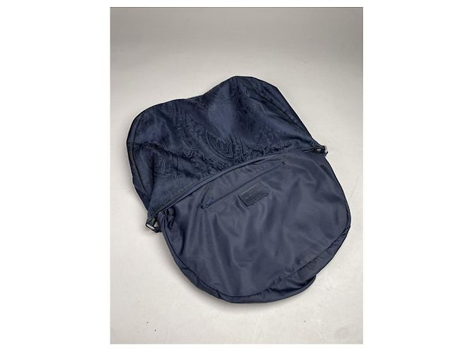 Etro blaue Polyester-Handtasche - Ansicht 3