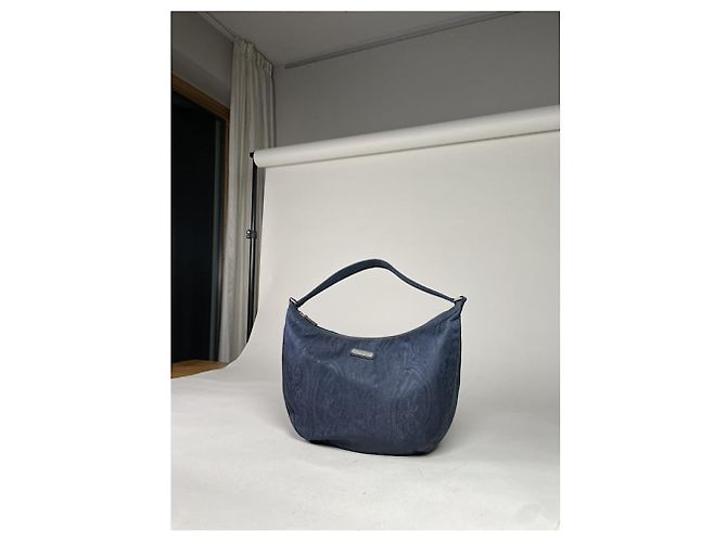 Etro blaue Polyester-Handtasche - Ansicht 5
