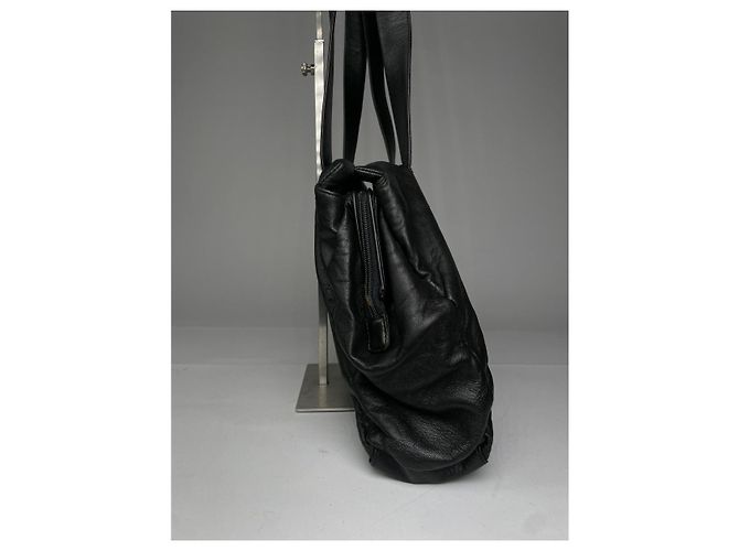 Borsa a mano Prada Cleo in pelle verniciata nera Nero - vista 4