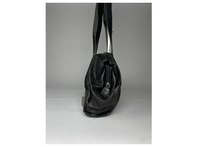 Borsa a mano Prada Cleo in pelle verniciata nera Nero - vista 5