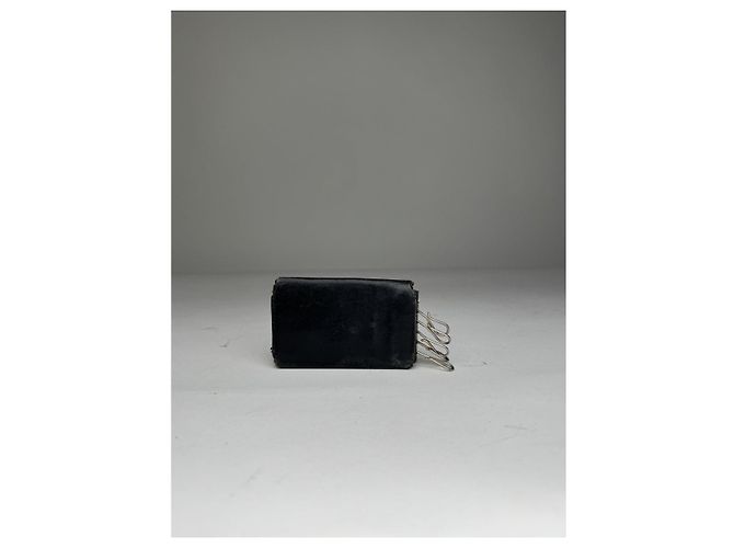 Bolsa de couro preto Cartier - vista 2