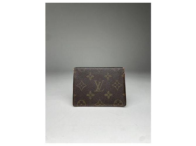 Borsa in pelle marrone Louis Vuitton - vista 2
