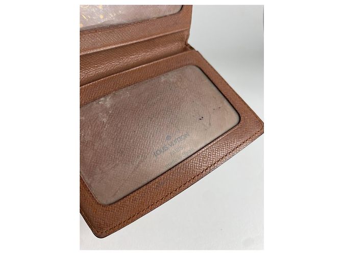 Borsa in pelle marrone Louis Vuitton - vista 5