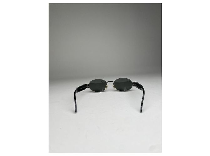 Fendi schwarze Kunststoffsonnenbrille - Ansicht 3