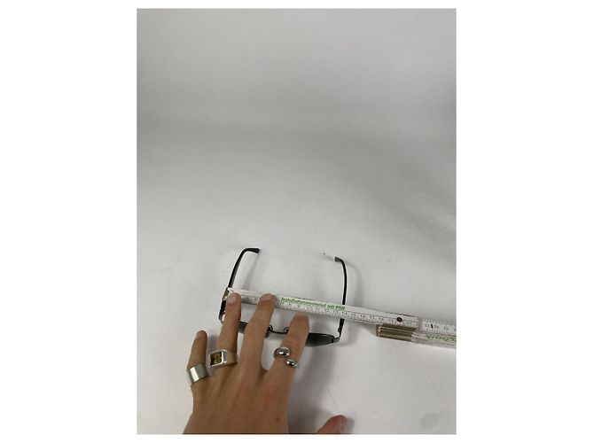 Fendi schwarze Kunststoffsonnenbrille - Ansicht 5