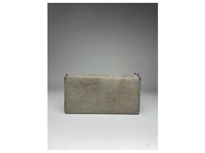 Stella Mc Cartney Cartera de cuero gris Stella McCartney - vista 2