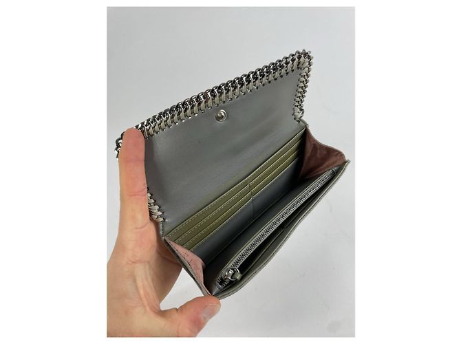 Stella Mc Cartney Cartera de cuero gris Stella McCartney - vista 4
