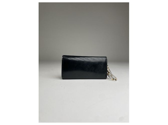 Borsa in pelle nera Burberry Nero - vista 2