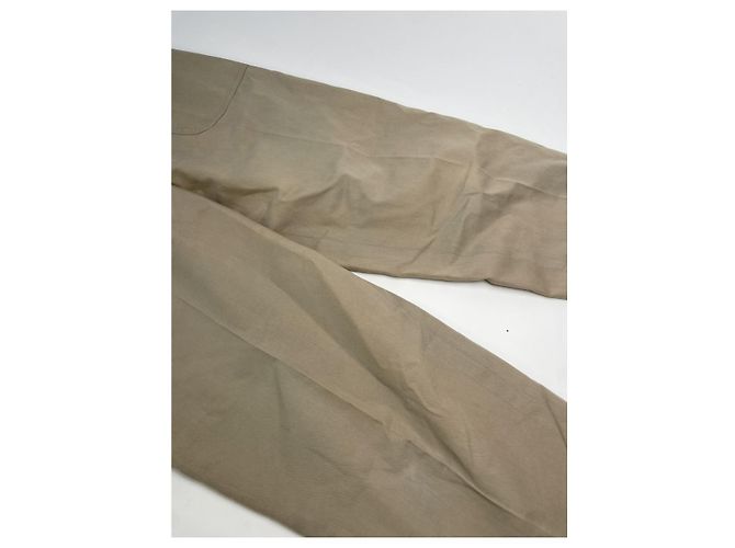 Pantalón de algodón beige Dior - vista 2