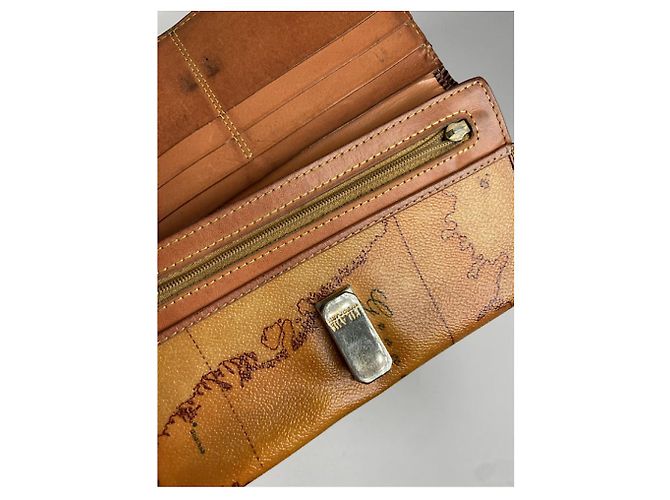 Autre Marque Billetera de cuero naranja ALVIERO MARTINI - vista 5