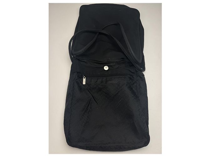 Borsa a mano in cotone nero Bottega Veneta - vista 4