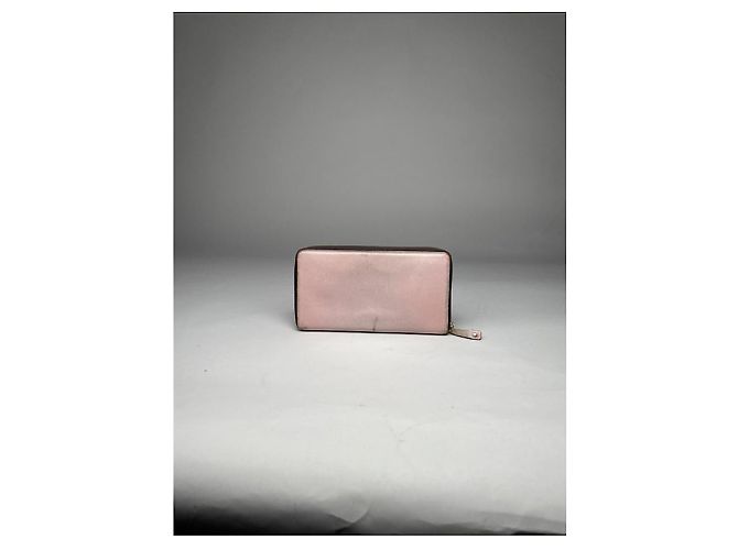 Cartera de cuero rosa Loewe Puzzle - vista 3