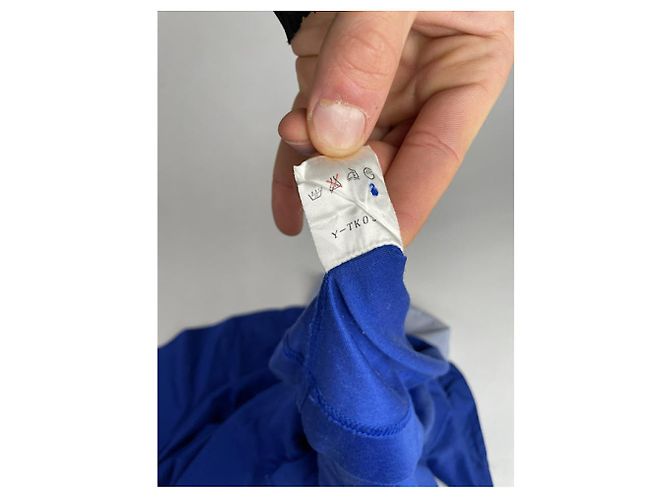 Christian Dior Polo de algodón azul Dior Homme - vista 5
