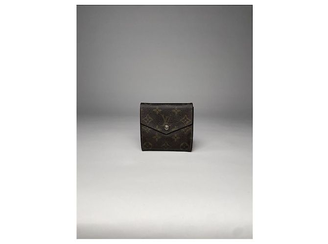 Cartera de cuero marrón Vénus de Louis Vuitton Castaño - vista 3