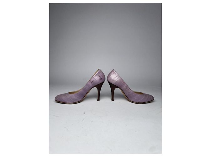 Fendi FFreedom lila Lederabsatz - Ansicht 3