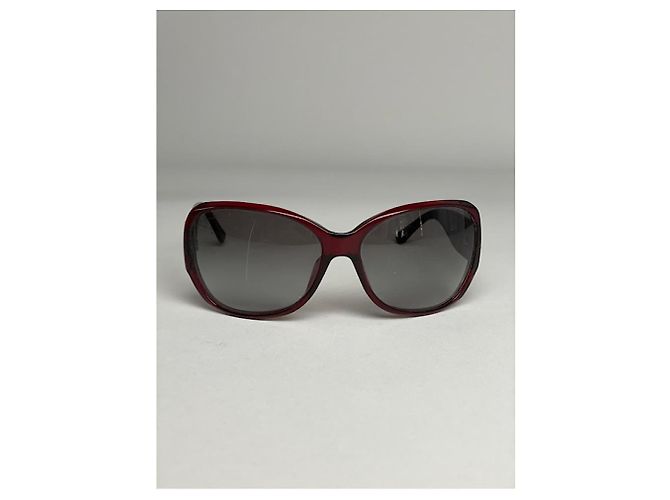 Gafas de sol de plástico rojo Salvatore Ferragamo Roja - vista 5