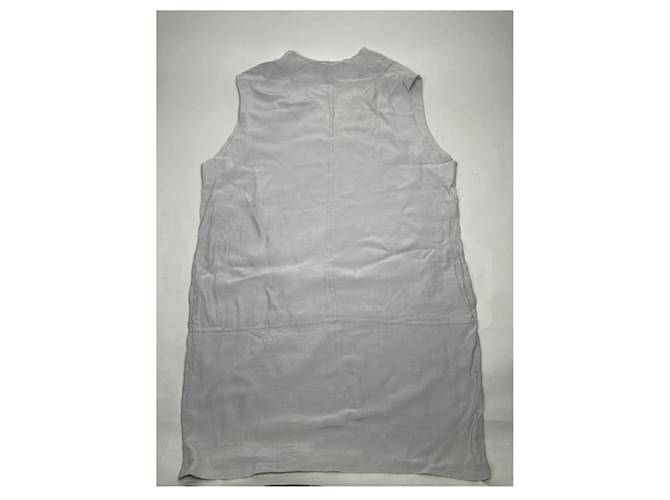 Vestido de algodón plateado Marni Plata - vista 2
