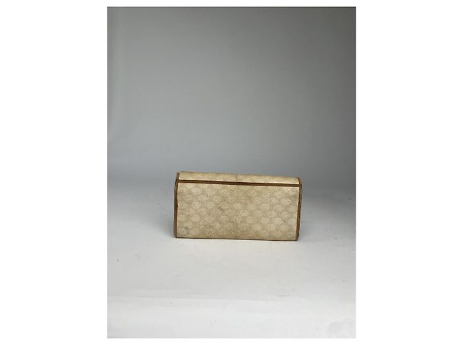 Céline Cartera de cuero beige Celine Triomphe - vista 2