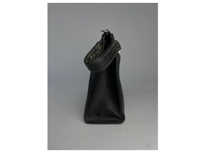 Clutch in pelle nera ANNE KLEIN Nero - vista 3