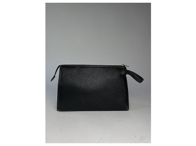 Clutch in pelle nera ANNE KLEIN Nero - vista 4