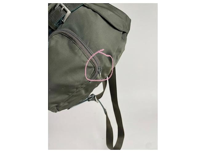 Prada Green Polyester Backpack - view 3
