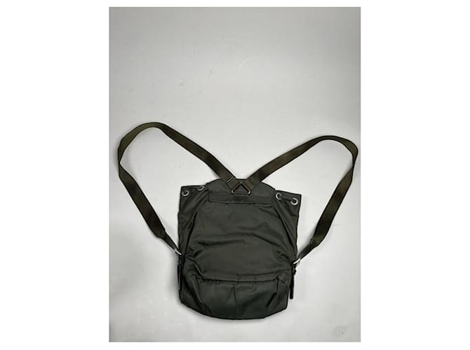 Prada Green Polyester Backpack - view 5