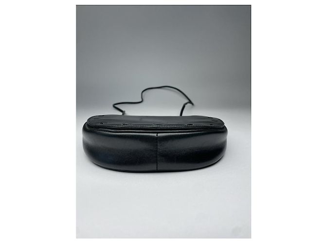 Borsa a mano in pelle verniciata nera Givenchy Infinity Nero - vista 2