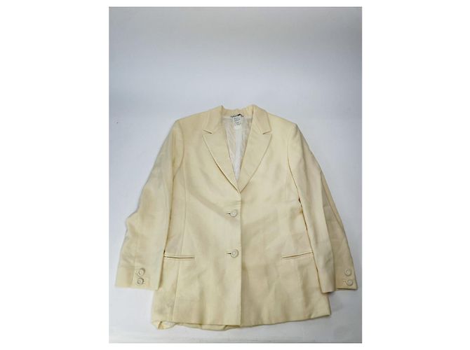 Gianni Versace Beige Wool Jacket - view 2