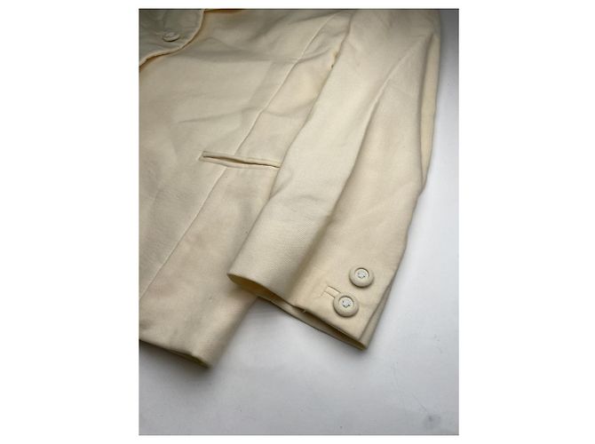 Gianni Versace Beige Wool Jacket - view 3