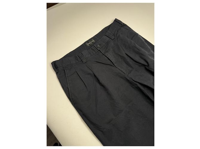 Autre Marque Pantalón de algodón marino Kansai Yamamoto Azul marino - vista 2