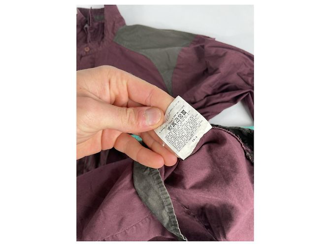 Camicia in cotone bordeaux Versace Jeans Couture Bordò - vista 5