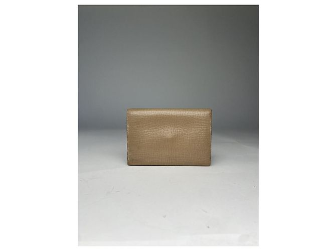 Cartera de cuero marrón Loewe Puzzle Castaño - vista 2