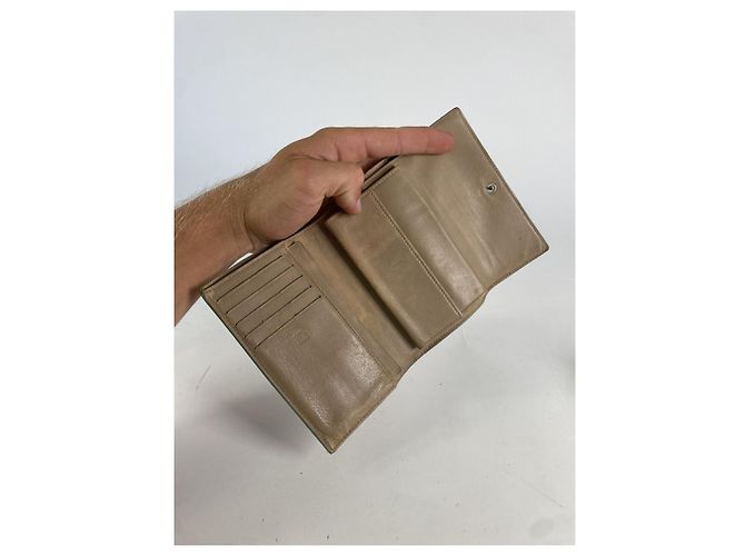 Cartera de cuero marrón Loewe Puzzle Castaño - vista 3