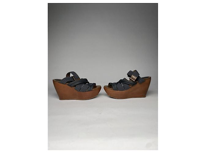 Marni schwarze Leder-Mules und Clogs - vista 4