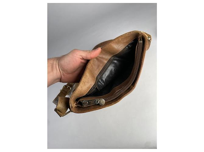 Céline Borsa a secchiello in pelle marrone Celine - vista 2