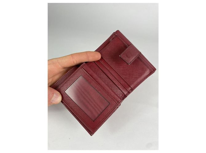 Borsa piccola in pelle rossa Salvatore Ferragamo Rosso - vista 3