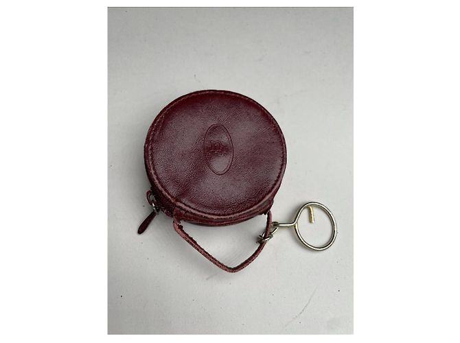 Bolso de charol burdeos Lady Dior - vista 2