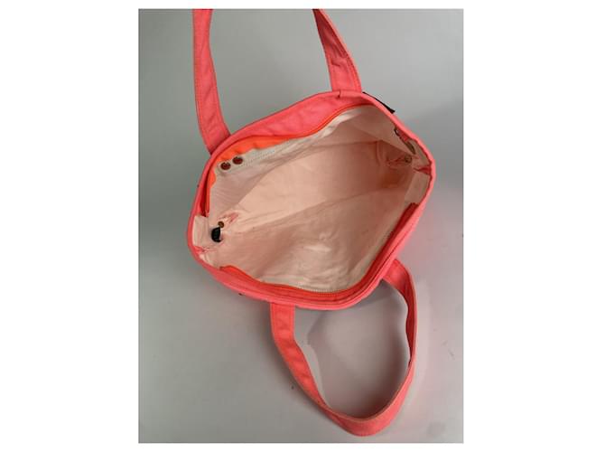 Borsa in cotone rosa Marc by Marc Jacobs - vista 3