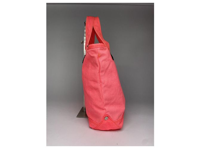 Borsa in cotone rosa Marc by Marc Jacobs - vista 5
