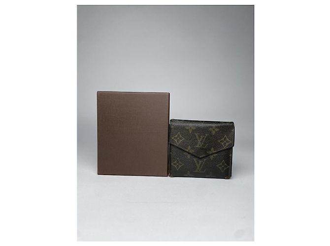 Billetera de cuero marrón Koala de Louis Vuitton Castaño - vista 2