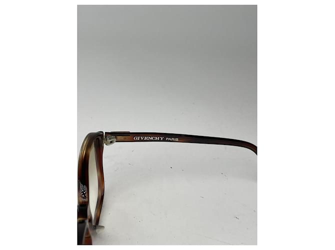 Givenchy braune Kunststoffsonnenbrille - Ansicht 4