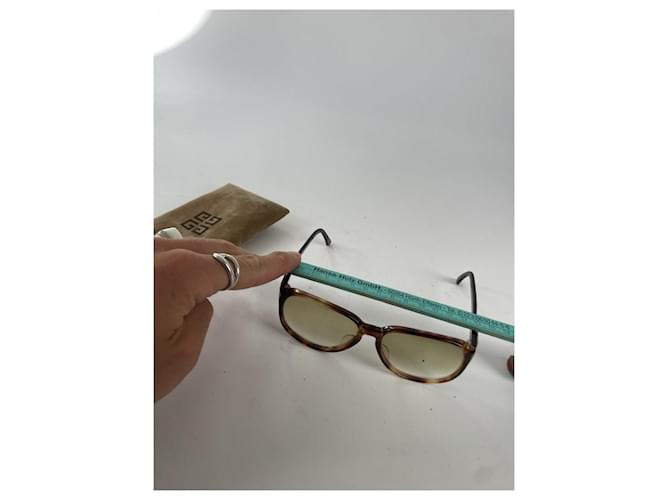 Givenchy braune Kunststoffsonnenbrille - Ansicht 5