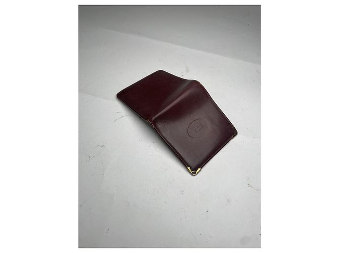 Cartier Bordeaux Lackledertasche - Ansicht 4