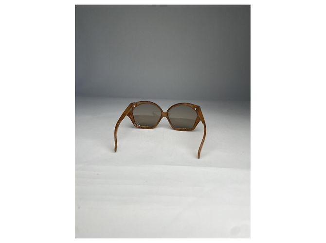 Gafas de sol de plástico marrón Dior Castaño - vista 3