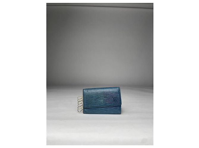 Borsa in pelle blu Lockme di Louis Vuitton - vista 2