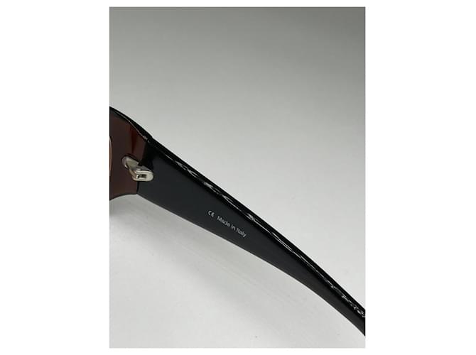 Occhiali da sole in plastica marroni Givenchy Marrone - vista 5