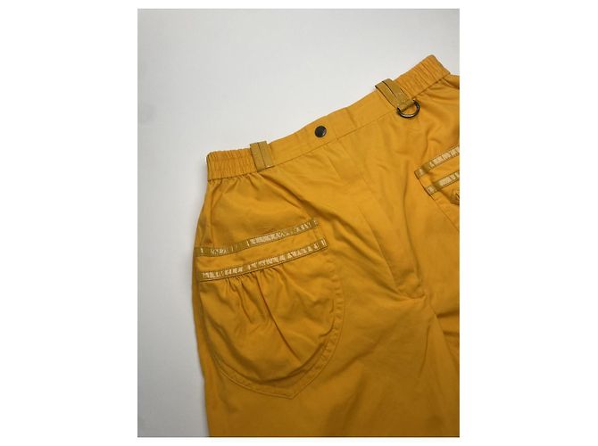 Dior gelbe Baumwollrock - Ansicht 4